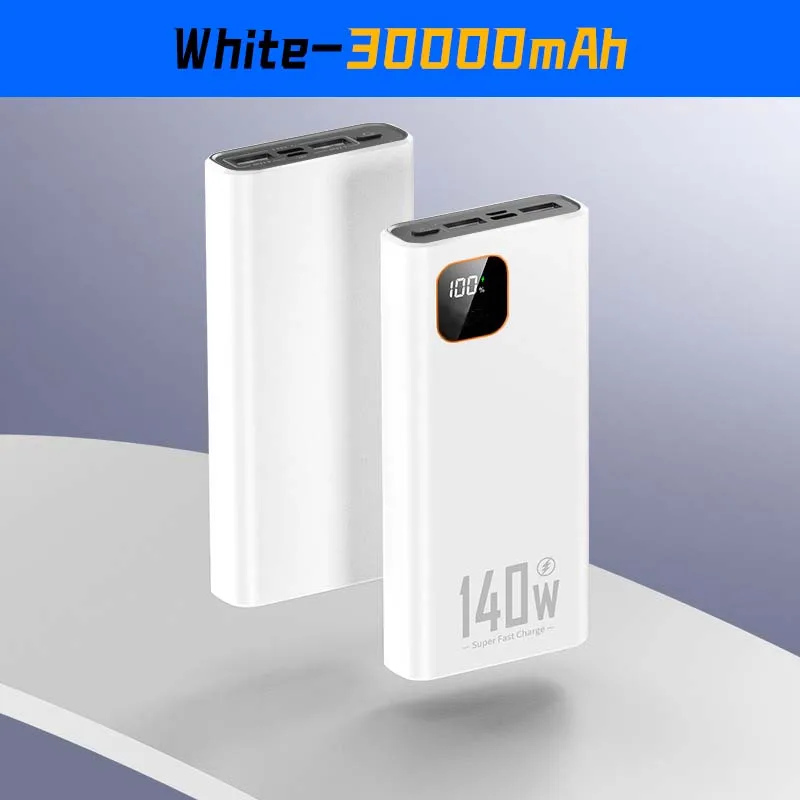 מטען נייד חיצוני נייד Xiaomi 500000mAh Power Bank 140W עם טעינה מהירה מאוד לאייפון, הואווי וסמסונג