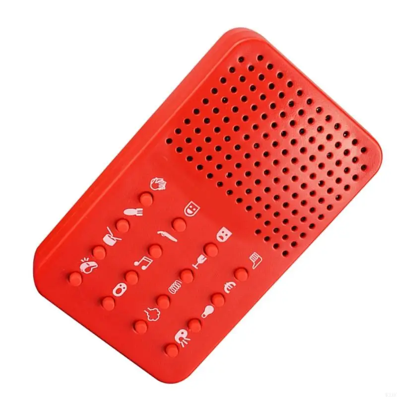 W3JF Handheld16 Key Sound Toy Children's Party Toy Sound Box for Kids Festival Occasion and Play Hour Essential