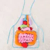 Children Anatomy Apron Human Body Organs Awareness Preschool Science Home School Teaching Aids Early Educational Toys 1