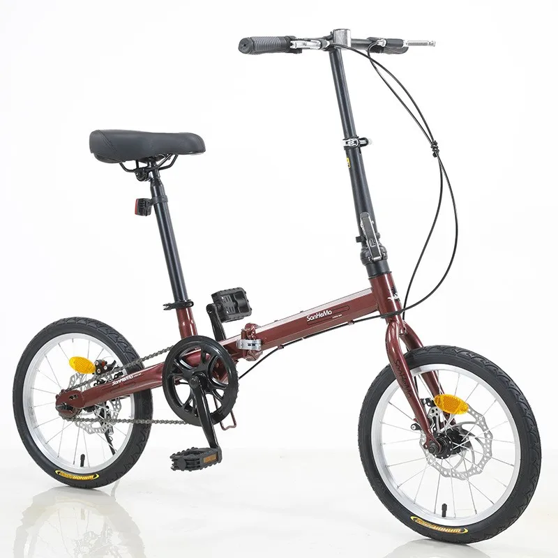 大人用折りたたみ自転車超軽量卸売学生自転車ディスクブレーキ可変速通勤自転車 Amazon | 16インチ折りたたみ自転車ミニ超軽量ポータブル可変速