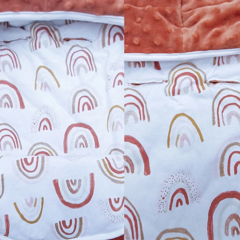 

Infant Receiving Blanket Winter Sleeping Bag Cozy Sleepsacks Baby Shower Gift
