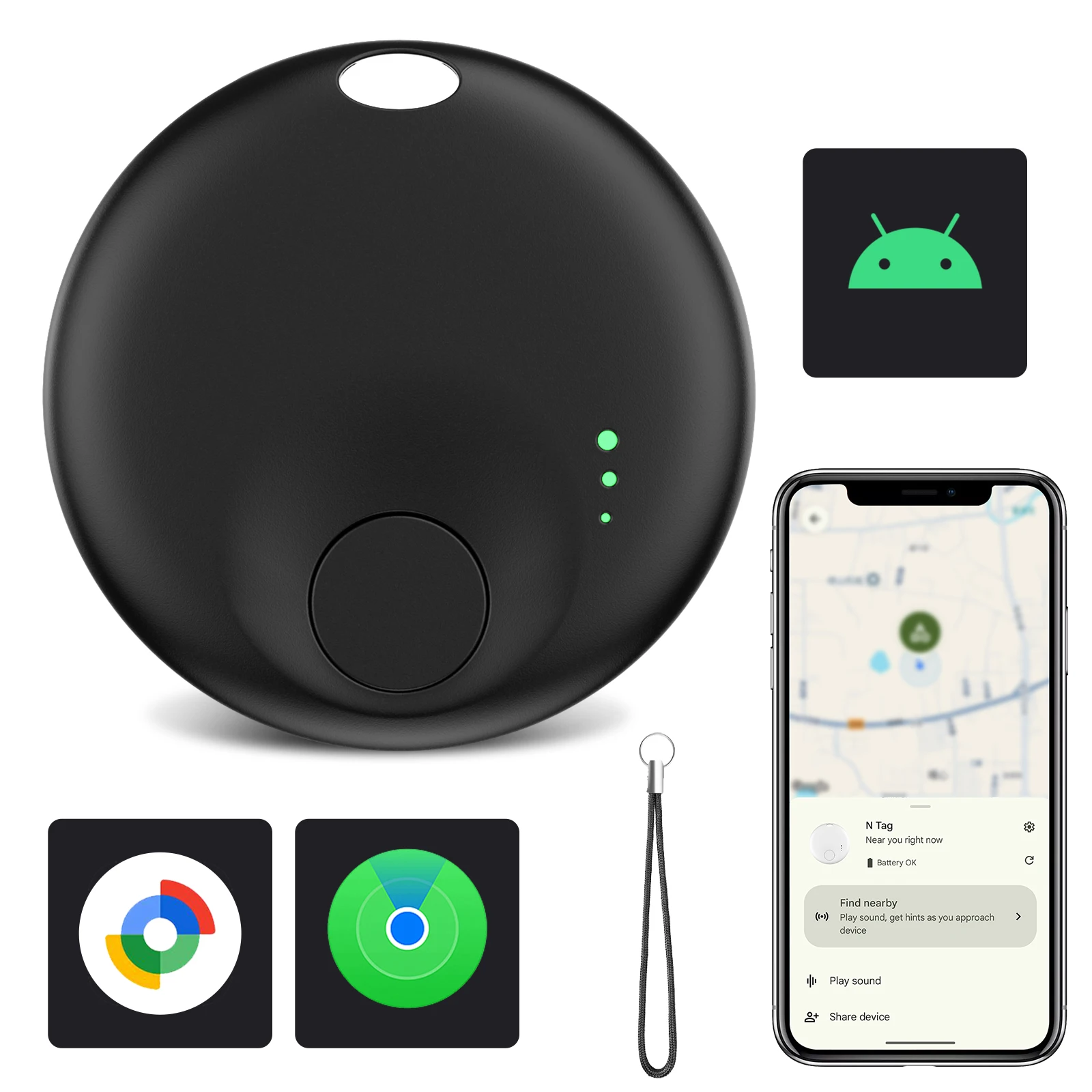 Bluetooth Tracker for Wallet Bag Pet