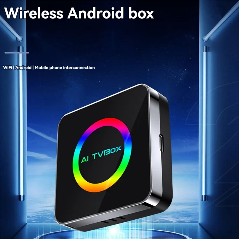 Android 13 Ai Tvbox Ai Box Carplay WIFI6 2G+32G Wireless