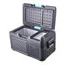 Hot Selling Factory Direct Sale PP+HDPE Material 18L Mini 220v 12v Portable Compressor Car Refrigerator 2