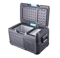 Hot Selling Factory Direct Sale PP+HDPE Material 18L Mini 220v 12v Portable Compressor Car Refrigerator 2