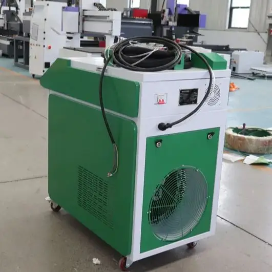Handheld Metal Rust Removal Fiber Laser Cleaner Cleaning Machine with 1500W 2000W 3000W for Rust Paint Cleaning 5