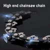 High-Performance 8 Inch Alloy Chainsaw Chain Guide Bar Kit 33 Drive Links 3/8"LP Pitch 0.050" Guide Tooth Thickness Electric Saw 5