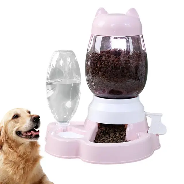 Comedouro automática com dispensador de água