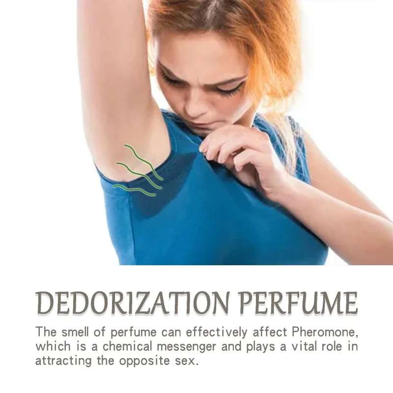 Deodorantion Perfume Roller Ball Long Lasting Aroma Armpit Sweat Deodorizer Moisturizing Refreshing Antiperspirant Skin Care
