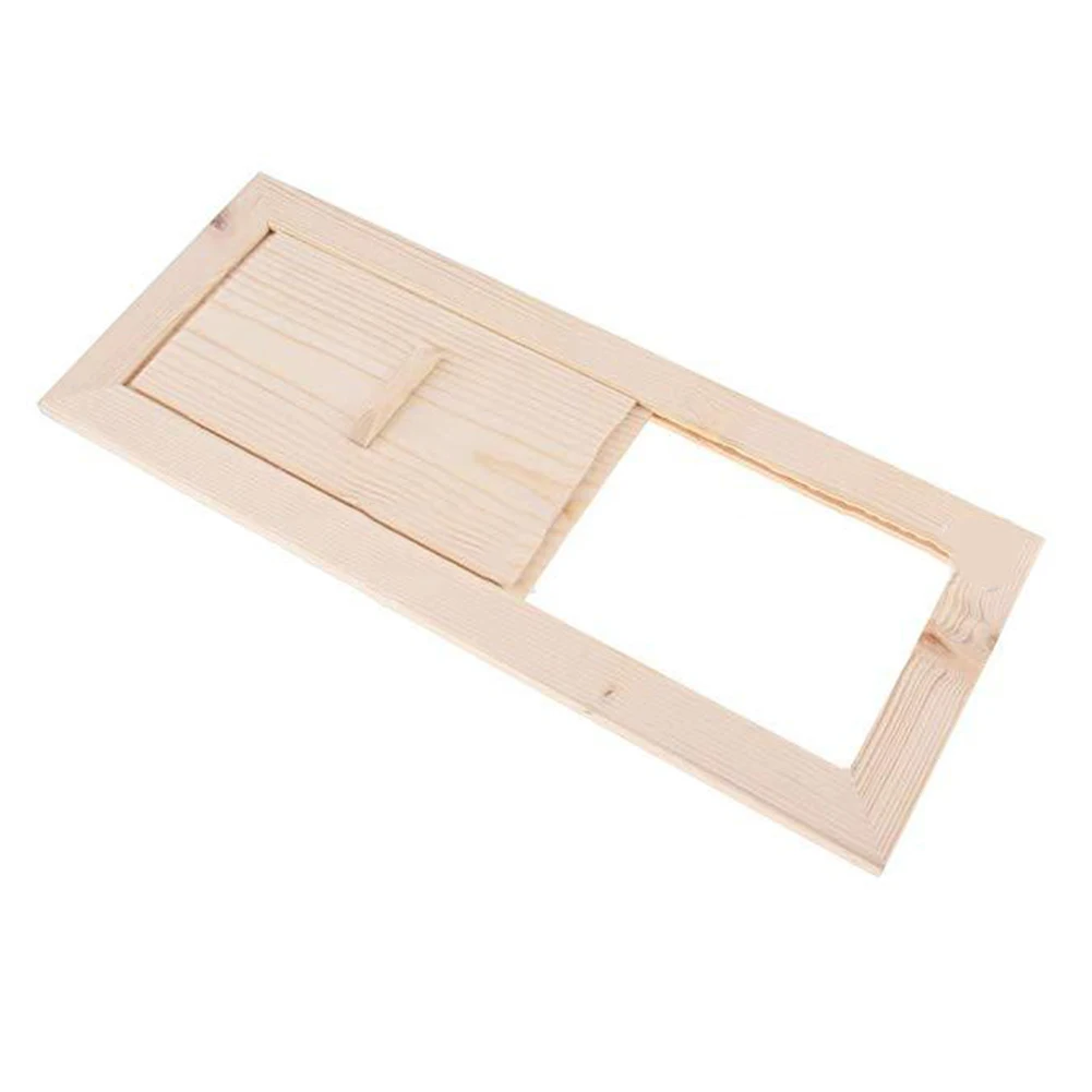 Adjustable Sauna Ventilation Flap Exhaust Air Slide Wood Valves For Window For Steam Room Steam Room Tool