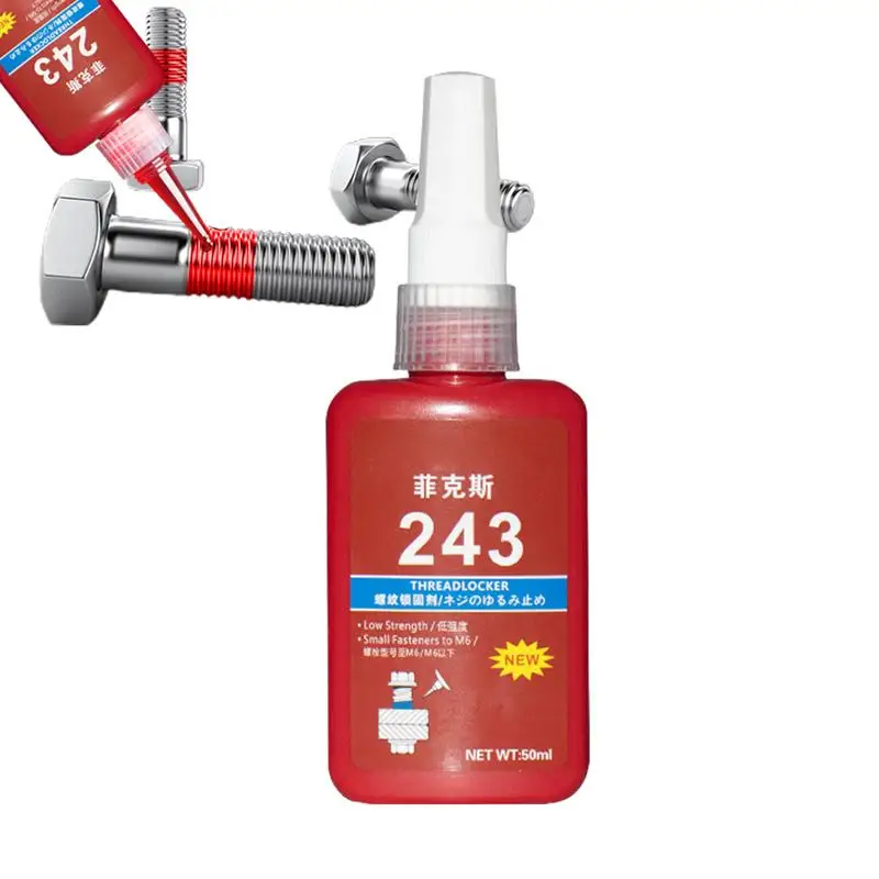 

Super Glue Anti-loosening Glue Metal Thread Sealing Agent Screw Fastening Anaerobic Glue Thread Locking Glue For Aluminum Alloy