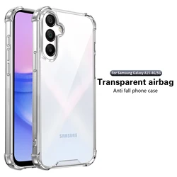 Luxury High - Transparency Anti - Shock Clear Case with Bumper Cover - Galaxy A37 (Clear)