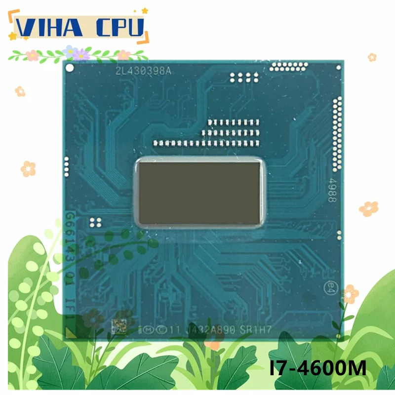 

Core i7-4600M i7 4600M SR1H7 2,9 GHz б/у двухъядерный четырехпоточный процессор 4M 37W Socket G3 / rPGA946B