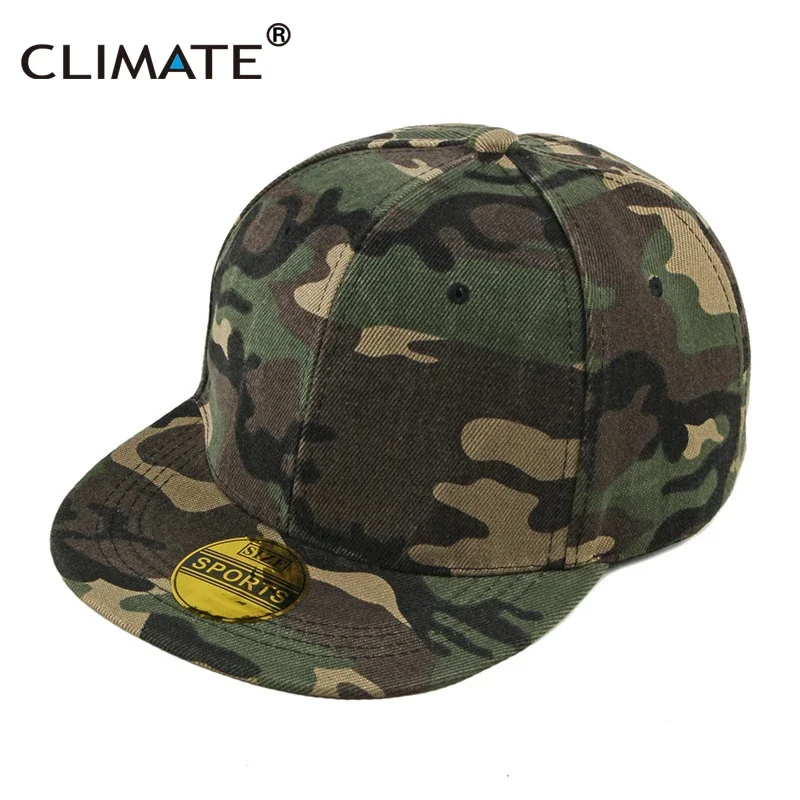 Baseball Cap Camouflag Snapback Youth Dancer Hip Hop Men Women Adjustable