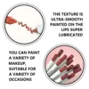 12 Colors Sexy Matte Lipstick Pencil Waterproof Lasting Lip Liner Pen Non-stick Cup Lip Contour Pencil Beauty Makeup Set 4
