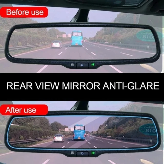 Anti-glare Car Interior Mirror Film Rearview Mirror Anti Fog Film Auto  Night Reversing Glare Protection Sticker Accessories - Car Stickers -  AliExpress