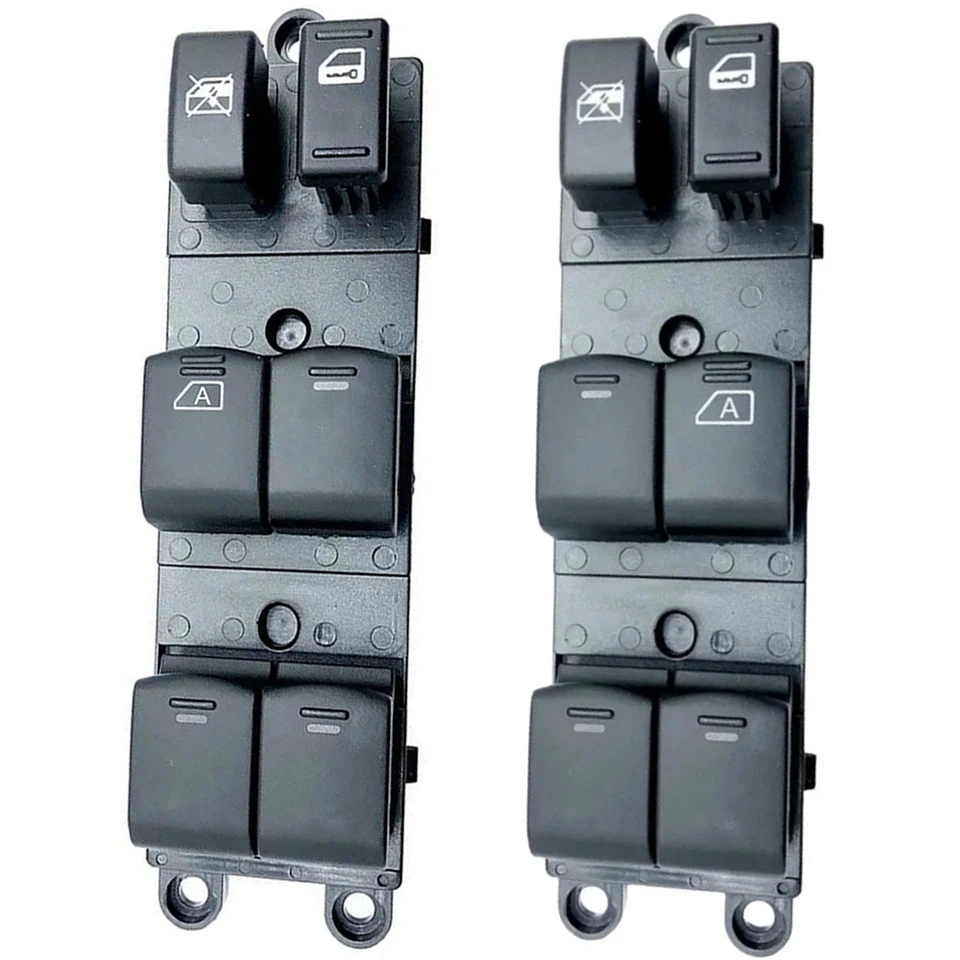 Interruptor De Control De Ventana Interruptor De Ajuste Maestro Energía Eléctrica Elevalunas For Nissan Qashqai 2.0 DCi J10 4WD Aptos For La Navara D40 Coche De Los Vehículos QZ 25401JD001 25401BB60B