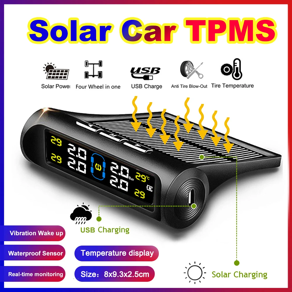 TPMS Car Tire Pressure Alarm Monitor System