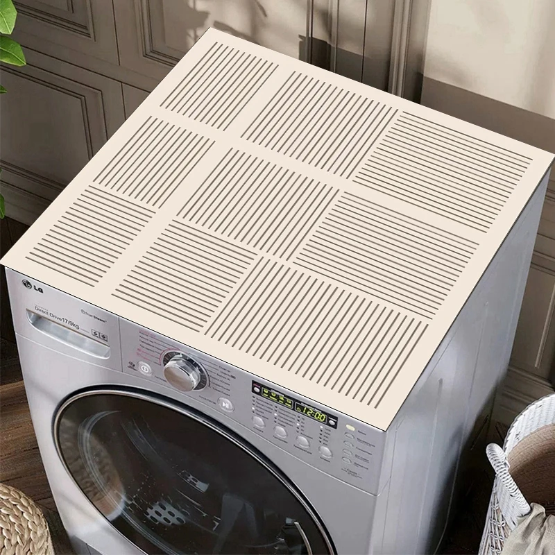 Description Picture 6 of itemNon-slip Washing Machine Drain Pad Super Absorbent Machine Dust Cover Refrigerator Top Mat Kitchen Bath Dustpoof Pad Home Decor
