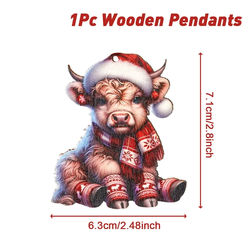 thumbnail image 1 of Christmas Pendant DIY Personal Family Christmas Decorations For Home 2024 Navidad Christmas Tree Hanging Ornament New Year 2025, 1 of 5
