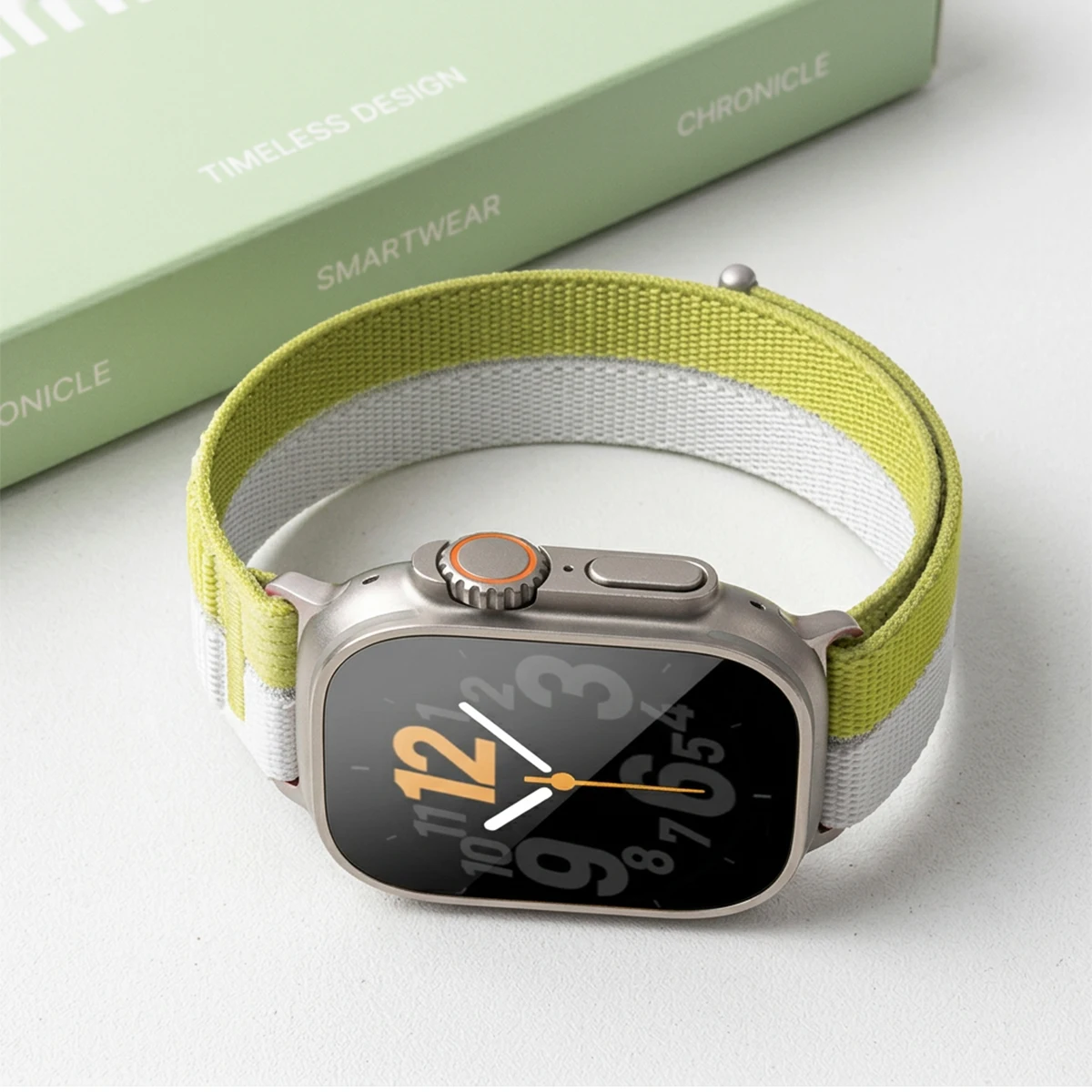 Sport Nylon Loop Strap for Smartwatch - Durable and Adjustable Band Bracelet