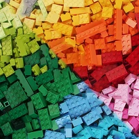 250/500/700 1000 Pcs Pieces Replacement Parts DIY Classic Brick Blocks Building Xmas Gift Creative Moc Sets City Brinquedos 1