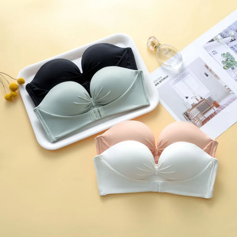 

Japanese Style Small Breasts Gathered Anti-Slip Lift-Up Breathable No Steel Ring Reducing Armpit Breast Tub