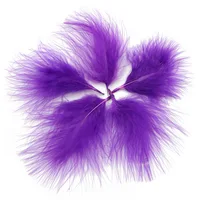 50/100pcs Fluffy Marabou Feather 4