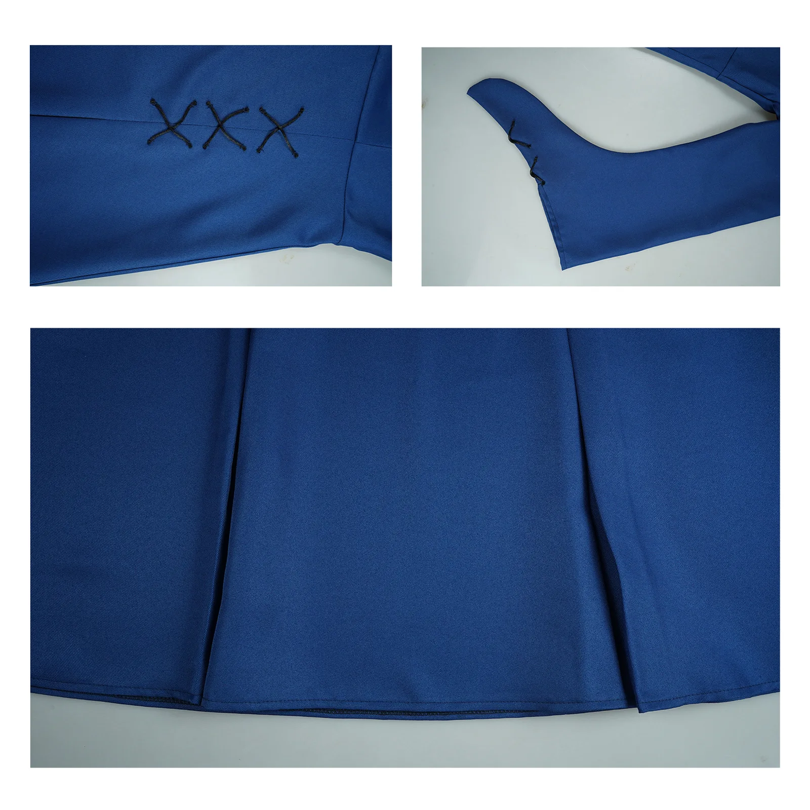 Generic Blue Dress with Shawl Cosplay Costume for Women (Unofficial)