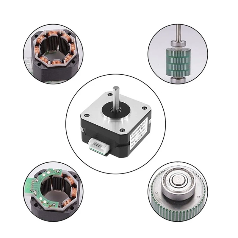 Stepper Motor Nema17 17HS4023 1.0A 12V / 24V XH2.54/Du-pont Cable for Titan Extruder 42 Motor 3D Printer B03E