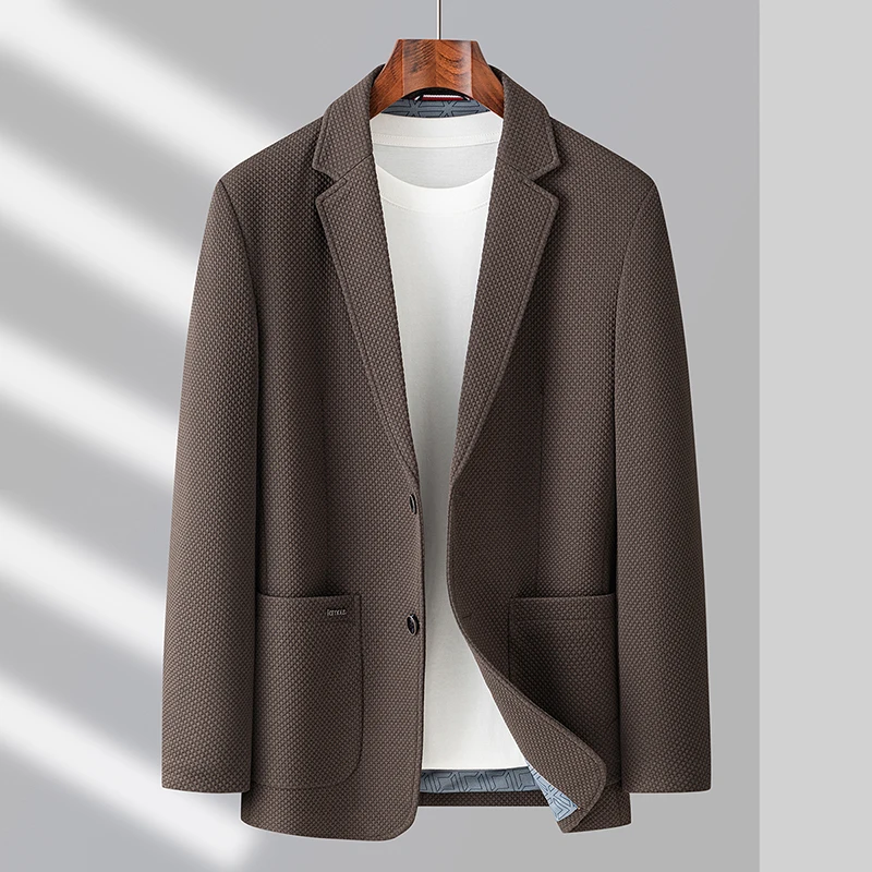 The Main Promotion of New Suit Jacket Men Spring and Autumn High-quality Business Leisure Comfortable Formal Men's Clothing 2