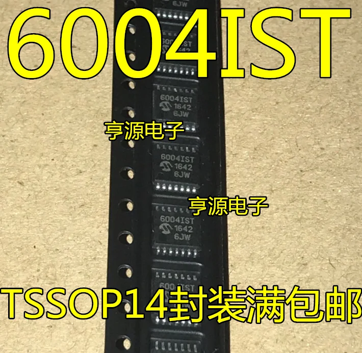 

100 шт./лот 100% новый MCP6004 MCP6004-I/ST 6004IST TSSOP14