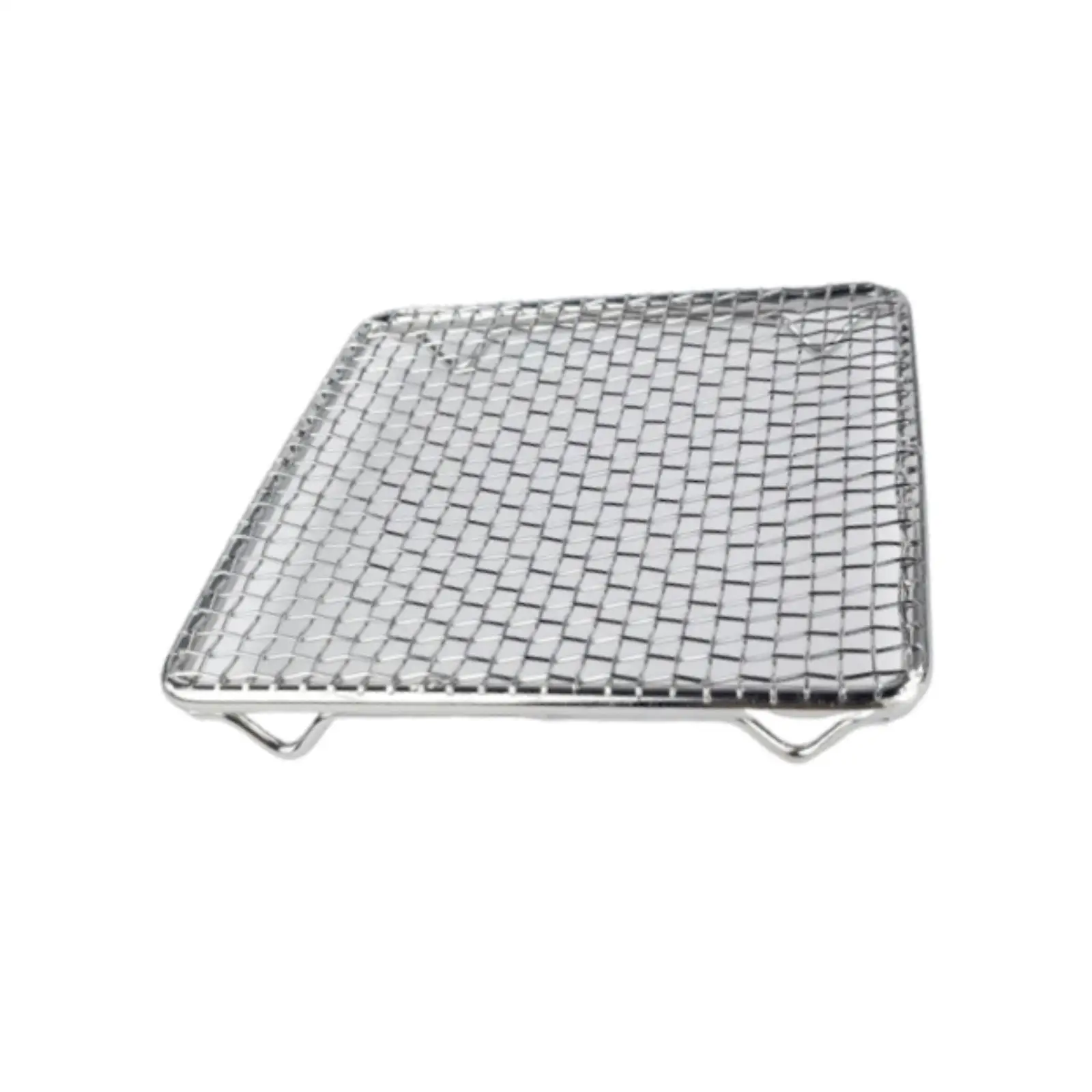 Japanese Barbecue Net Square Non Sticky Cooking Tool Barbecue Grill Mesh Rack Fry Net for BBQ Accessories Draining Food