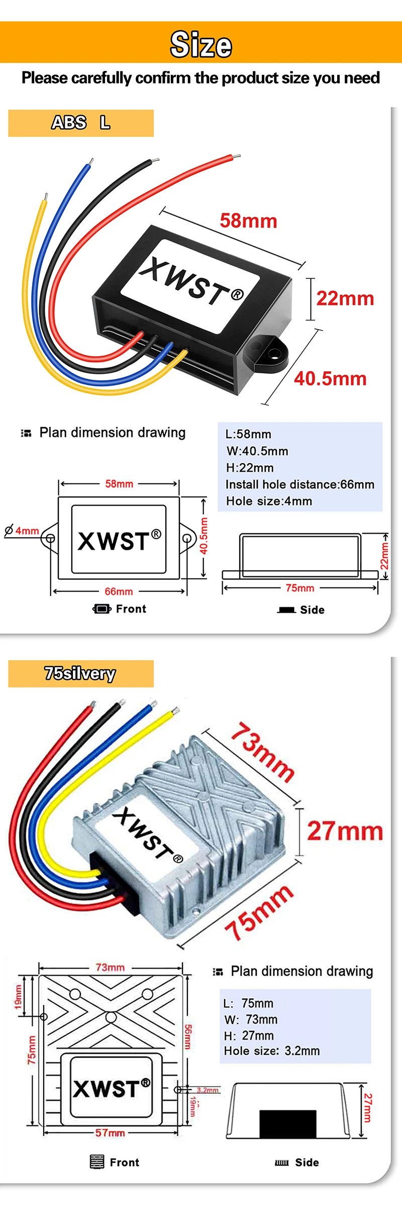 Isolierter DC-Wandler 9-150V zu 12V 1-10A Spannungsregler-Transformator-Modul 12V24V36V84V96V120V zu 12V Buck-Stromwandler – Detail 11