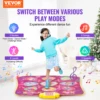 VEVOR Kids Electronic Dance Mat 9-Button Dancing Step Play Pad with 3 Game Modes 8 Challenge Levels for Girls Birthday Toys Gift 2