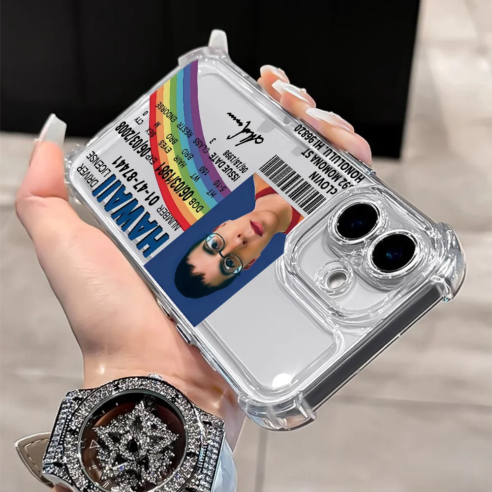 Anti-Fall Transparent Phone Case - M-Mclovin Fogell Design