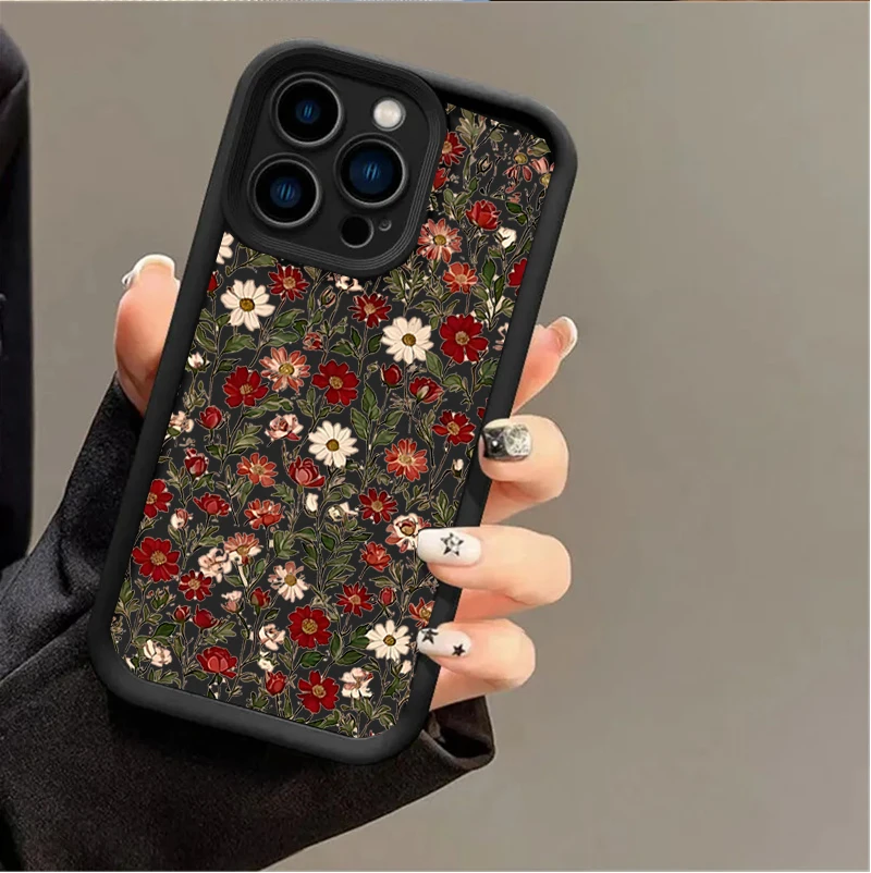 Floral Flower Print Phone Case Cover