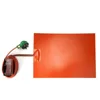 110V/220V Flexible Silicone Rubber Heating Pads Electric Heater Plate Mat 3M Adhesive Digital Temperature Controller Thermostats 1