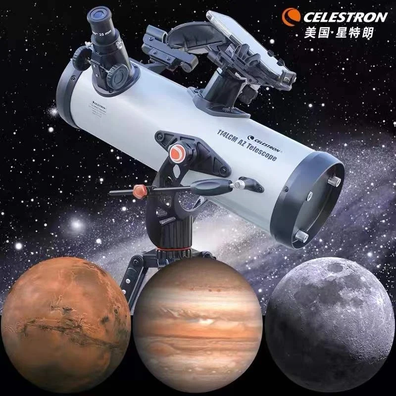 Celestron 전문가용 스타센스 익스플로러 LT 114AZ 천체 망원경, 스마..