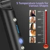 Electric Hair Brush Straightener Heating Combs Women Hair Styler Curling Iron Fast Hot Comb Heating Curler Hair Caring Tools 3
