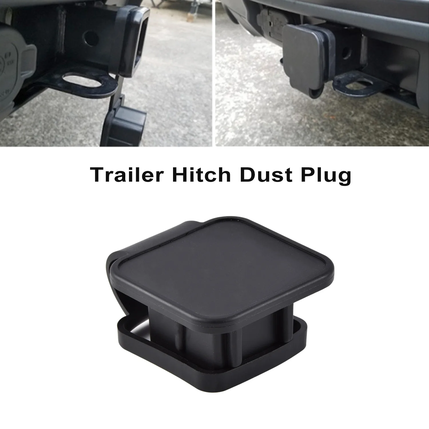 Trailer Hitch Cover 82208453AB 1L2Z-17F000-CA For Toyota Mercedes Ford Jeep Nissan Chevy Chevrolet RAM Dodge