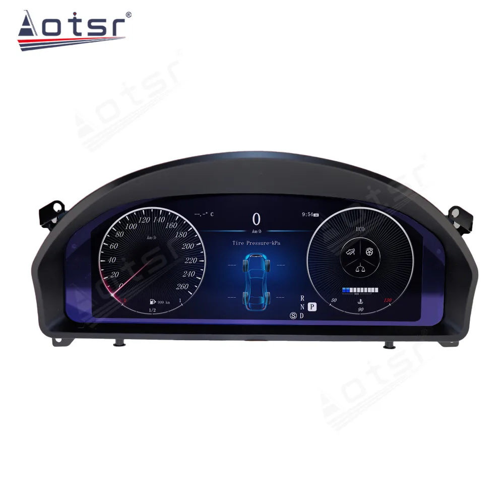 For Mercedes Benz E-Class W207 C207 2010-2015 Car LCD Digital Cluster Virtual Cockpit Dashboard Instrument Speedometer Accessory