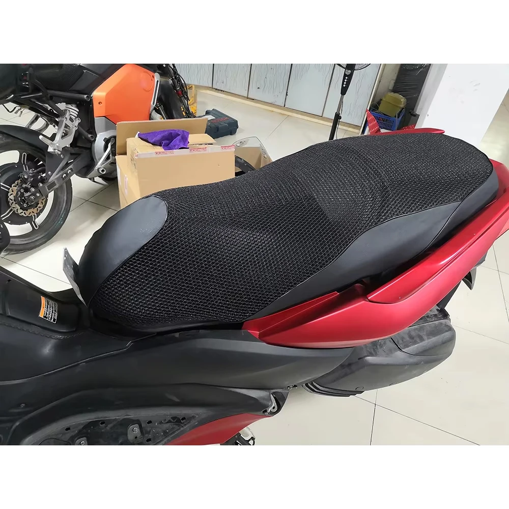 3D Motorcycle Seat Cushion Cover For YAMAHA XMAX300 XMAX 300 125 X-MAX 250 400 Sun Protection Breathable Mesh