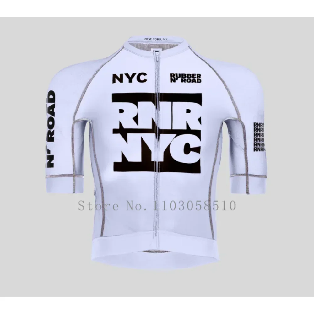Description Picture 6 of itemRUBBER N'ROAD Summer Cycling Clothing tops MTB Bike Clothes Maillot Ropa Ciclismo Man Cycling Bicycle Maillot Ciclismo Hombre