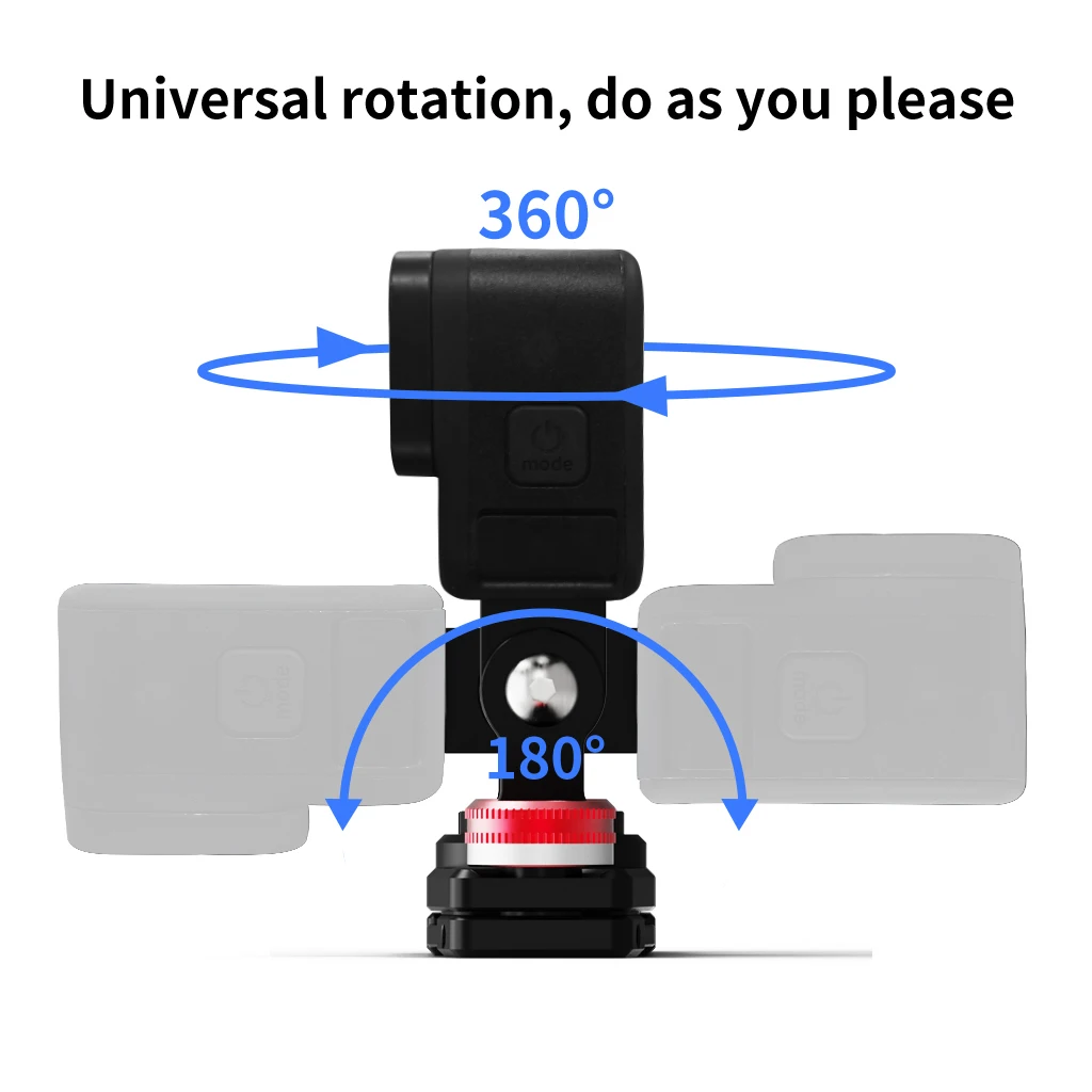 Aluminium Rucksack Gurt Clip Universal für DSLR Kamera Fotografie für Sony Nikon Zubehör 1/4" 3-Slot Kugelkopf optional – Detail 13