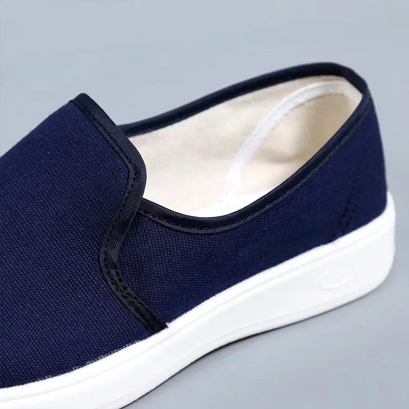 정전기 방지 Canva 신발 도매 공장 작업실 파란색 Pvc Canva 구멍 없는..