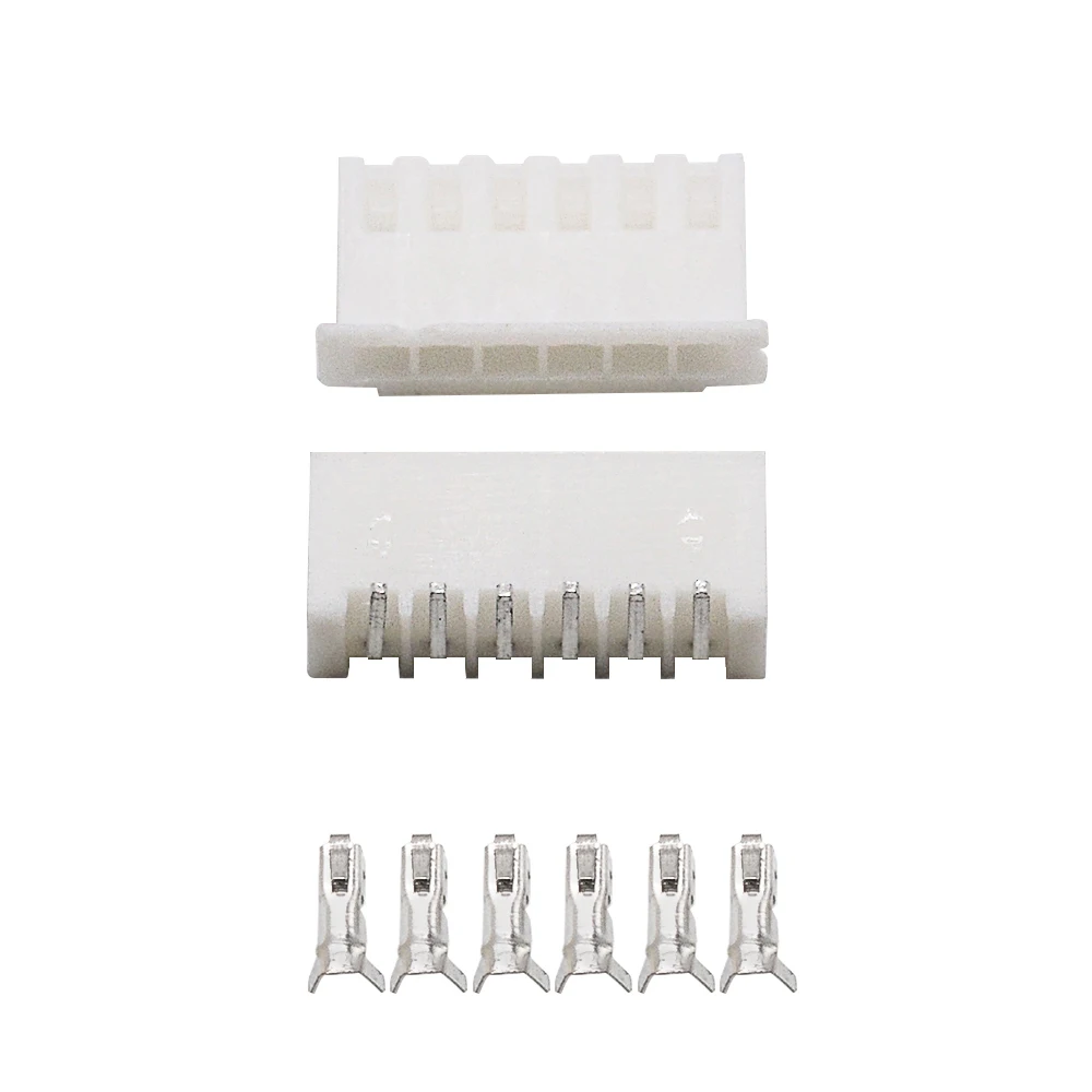 10PCS/Lot 2P 3P 4P 5P 6P 7P 9P 10P 12Pin 2.54mm Pitch XH For PCBXH2.54 Curved Needle Header Connector |
