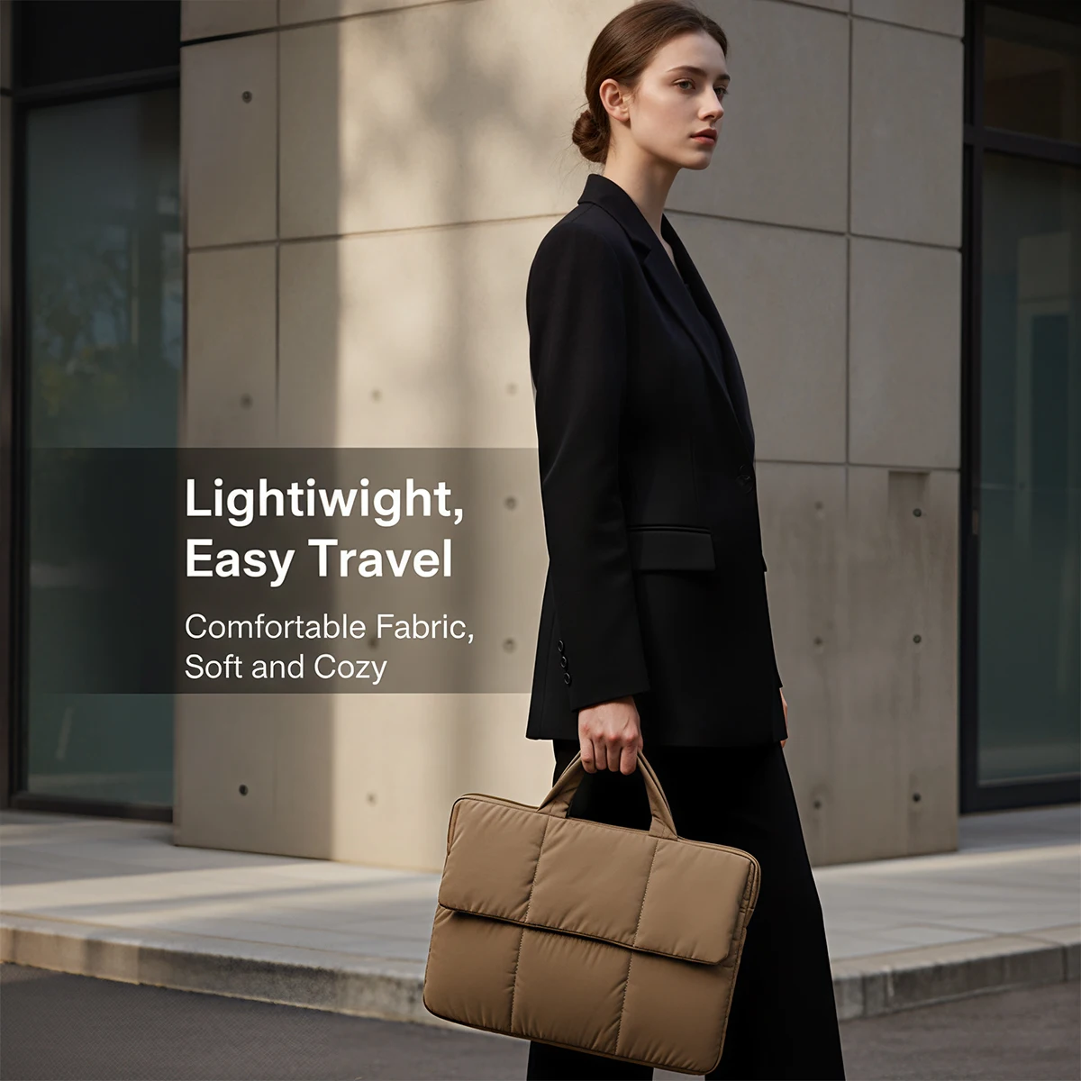 Laptop Bag 16 Inch 15inch 14inch Tablet Storage Bag iPad Sleeve Bag Women's Lightweight Commuter Bag Handbag Business Meeting