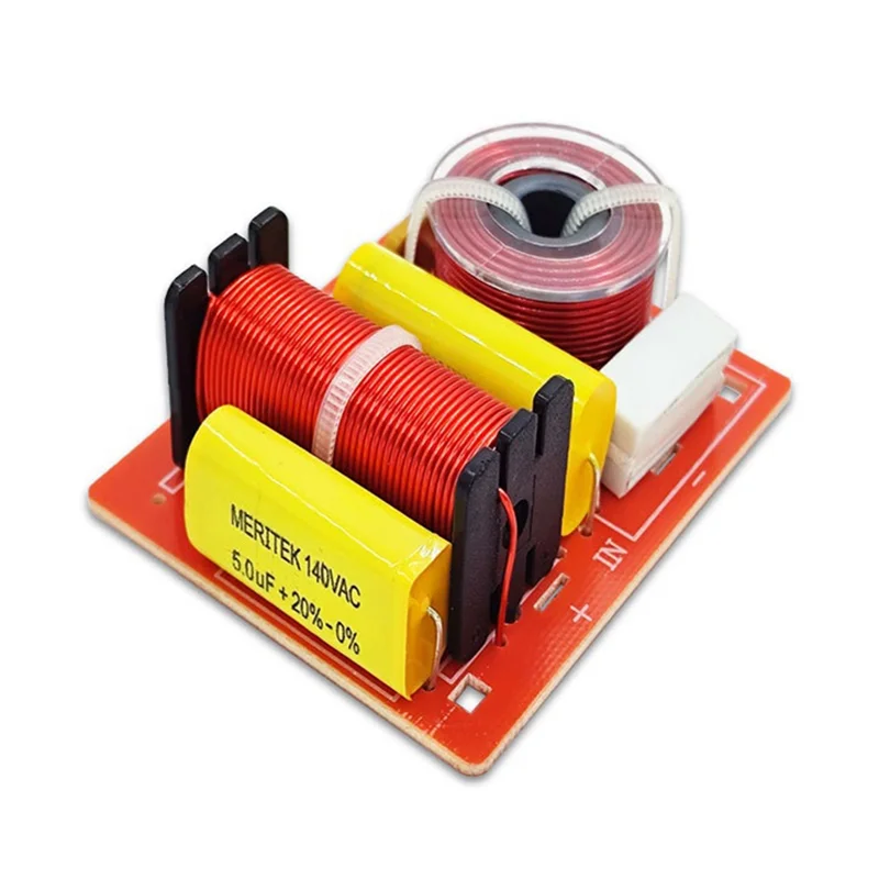 Hoparlör 2 yönlü ses kurulu frekans bölücü tiz bas 2 birim Crossover filtreler 120W kitaplık HIFI hoparlör bölücü DIY