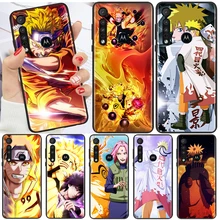 

Fashion Naruto Anime Art For Motorola Moto G G60 G60S G50 G40 G9 G10 E7i E6S Power Edge 20 E20 2021 X3 S Pro Black Phone Case